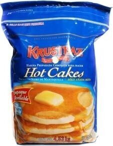 Harina preparada completamente para hacer Hot Cakes