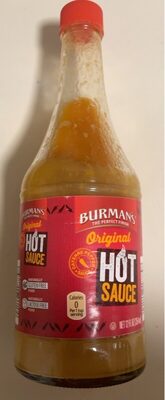 Burman's original cayenne pepper hot sauce