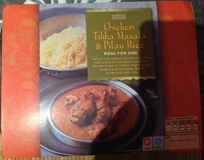 Chicken Tikka Masala & Pilau Rice