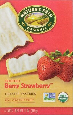 Frosted Berry Strawberry Toaster Pastries