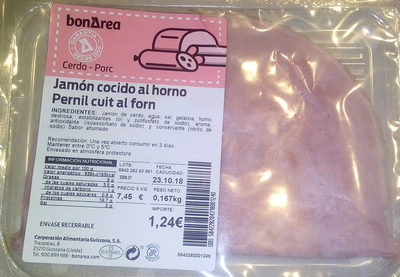 Jamon cocido al horno