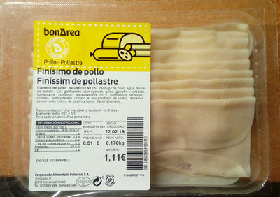 Finísimo de pollo