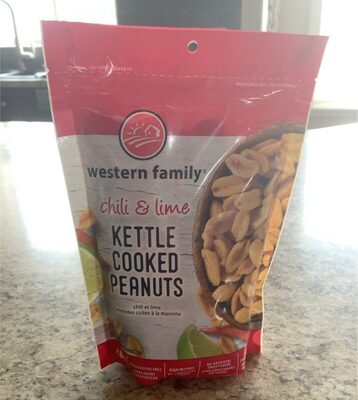 Kettle cooked peanuts