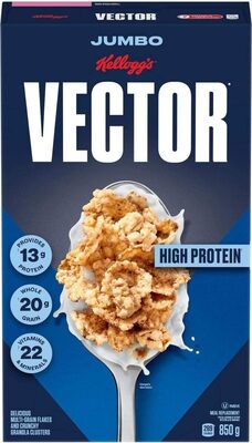 Céréales Vector (flocons Croquants Et Grappes De Granola)