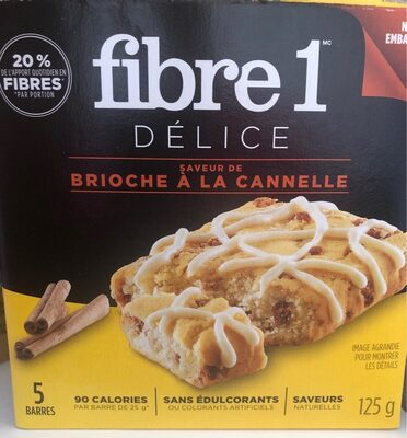 fibre 1 DELIGHTS CINNAMON BUN FLAVOUR