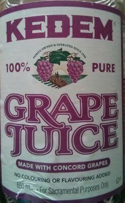 Concord grape juice