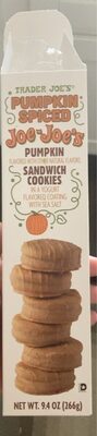 Pumpkin Spiced sandwhich cookies