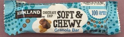 Chocolate Chip Soft & Chewy Granola Bar