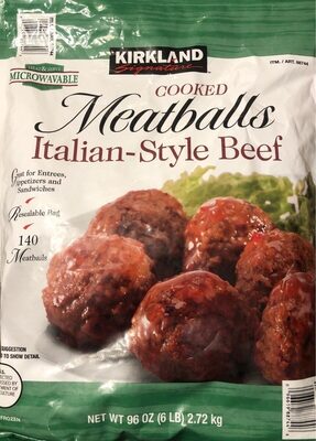Italian Style Beef Meatballs