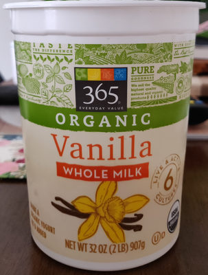 Whole Milk Yogurt Vanilla