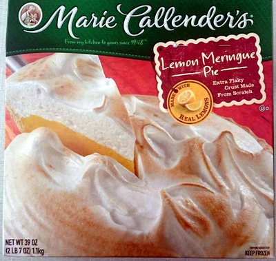 MARIE CALLENDERS Lemon Meringue Pie, 39 OZ