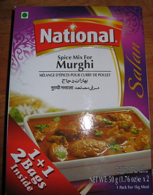 Spice mix for Murghi