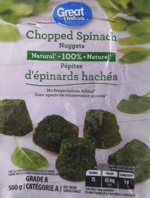 CHOPPED SPINACH NUGGETS