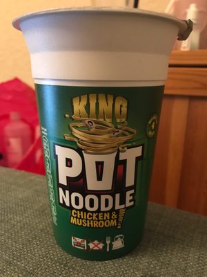 POT noodle Chicken & Mushroom flavour
