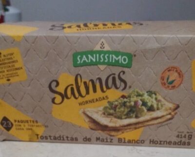 Tostaditas de maíz blanco horneadas
