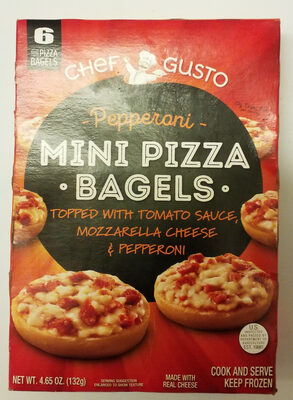 Pepperoni Mini Pizza Bagels