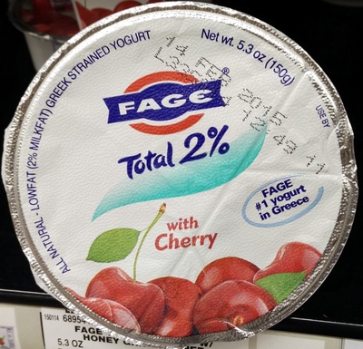 Total 2% Milkfat with Black Cherry