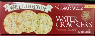 Water Crackers Toasted Sesame
