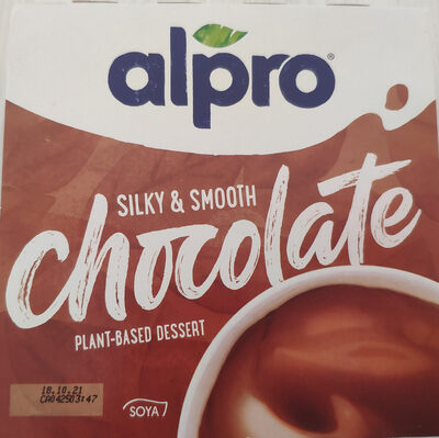 Dairy Free Smooth Chocolate Dessert Pots 4 x imp