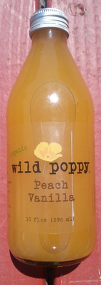 Wild poppy juice - peach vanilla