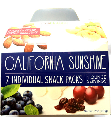 California Sunshine 7 individual snack packs