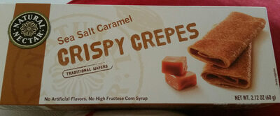 Sea Salt Caramel Crispy Crepes