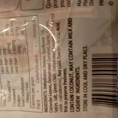 sauce mix for chicken madras