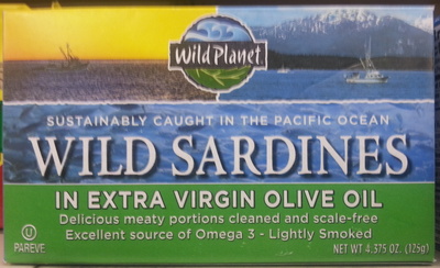 Wild Sardines In Extra Virgin Olive Oil Lightly Smoked