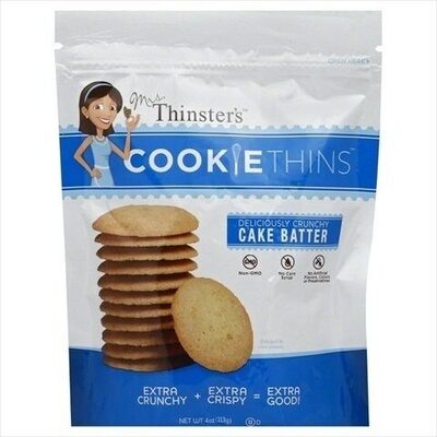 Cookie thins vanilla bean