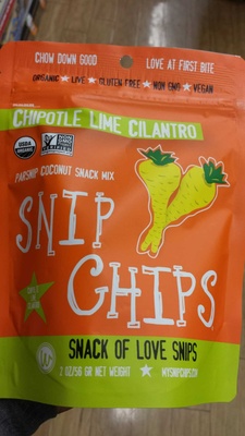 Snip chips, chipotle lime cilantro snack mix