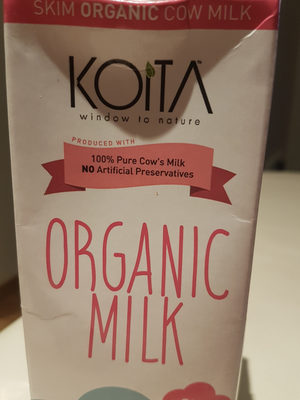 organic skim milk