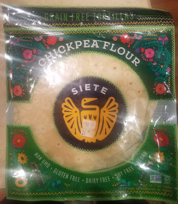 Chickpea Flour Tortillas
