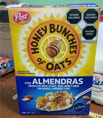 Cereal Hojuelas De Maiz Con Almendr