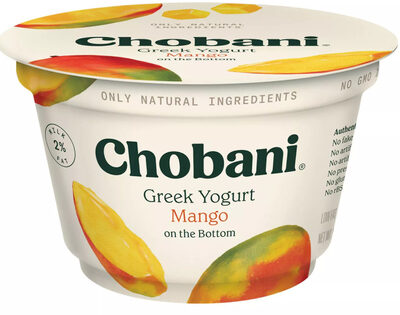 Greek Yogurt Mango on the Bottom