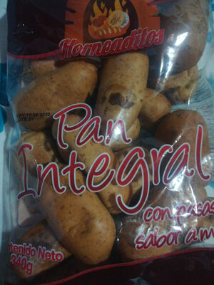 pan integral con pasas
