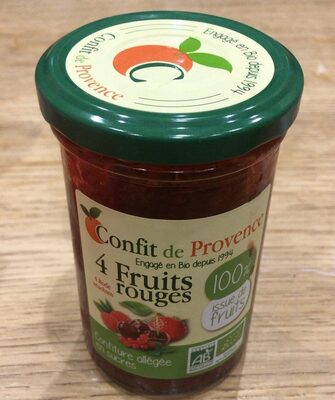 4 fruits rouges