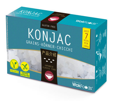 Konjac grains (riz)