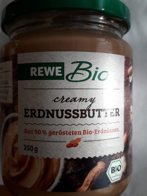 REWE Bio creamy Erdnussbutter