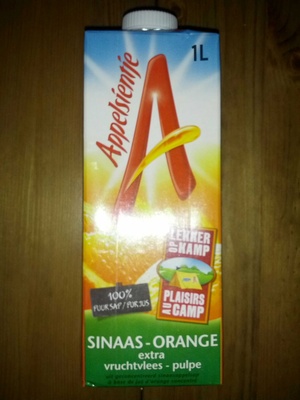 Jus d'orange  extra pulpe