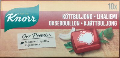 Kjøttbuljong 10stk Knorr