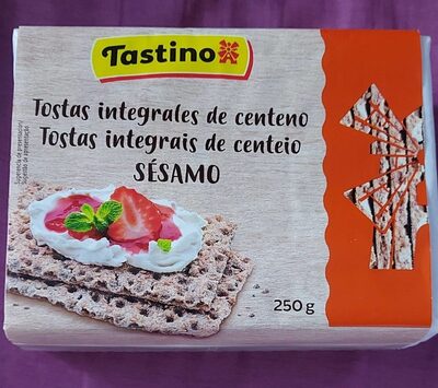 Fette croccanti con sesamo