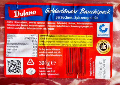 Gelderländer Bauchspeck