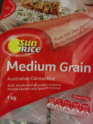 Medium Grain White Rice