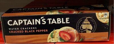 Crackers cracked pepper