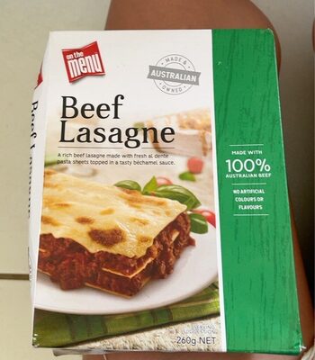 BEEF LASAGNE