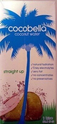 straight up coconut water