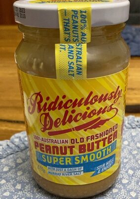Old Fashioned Peanut Butter Super Smooth