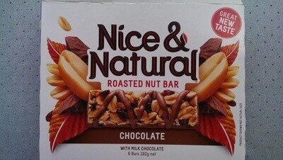 Rosted Nut Bars Real Milk Chocolate