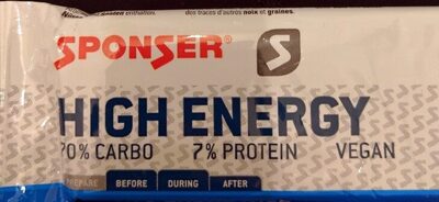 High Energy Bar Salty & Nut