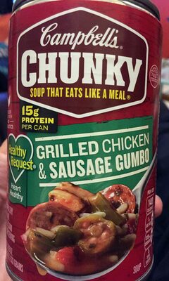 Grilled Chicken & Sausage Gumbo